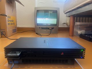 Consola PS2 Fat Negra