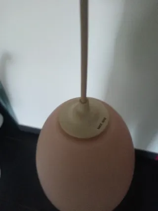 Lámpara de techo colgante rosa