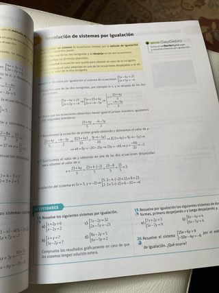 Libro Matemáticas 2ºESO SM