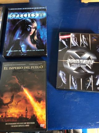 Colección Películas DVD: Spiderman, Jurassic Park