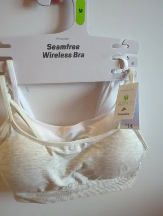 2 Sujetador Primark Seamless Talla M