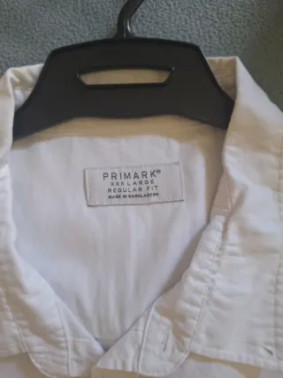 Camisa blanca Primark talla M