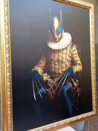 Lienzos Catwoman y Lobezno