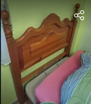 Cabecero de pino 90cm