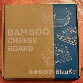 Tagliere Blauke Bambù con 4 Coltelli
