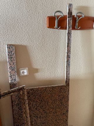 Encimera de granito por partes