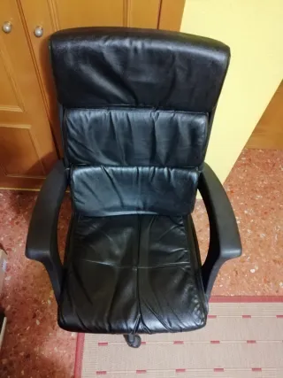 Silla de escritorio de piel