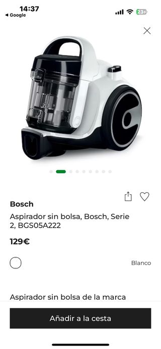 Aspiradora Bosch Serie 2 BGS05A222