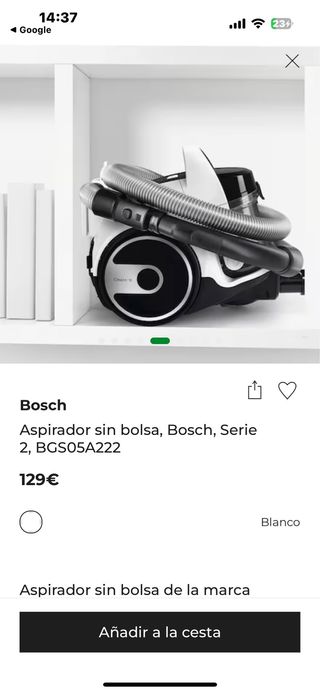 Aspiradora Bosch Serie 2 BGS05A222