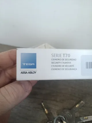 Cilindro Tesa Assa Abloy T6553060N