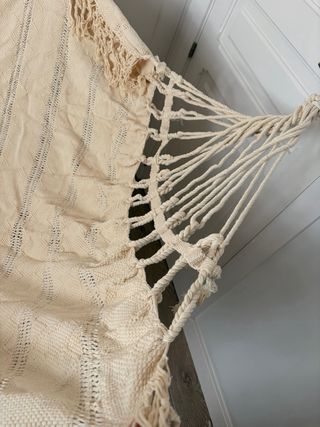 Hamaca doble algodón trenzado Brasil
