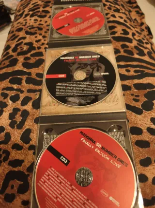 Madonna Finally Enough Love 50 Number Ones CD Trip