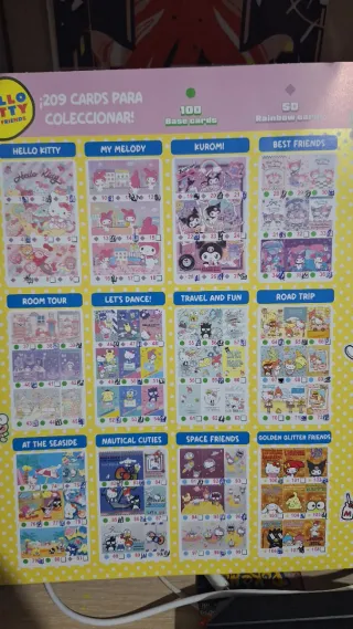 Hello Kitty cromos (intercambio y vendo)(PAUSA)