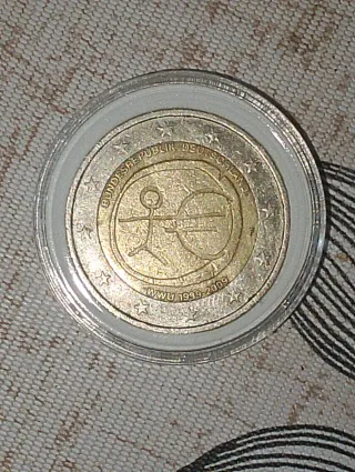 Lotto di 6 monete da 2 euro da collezione