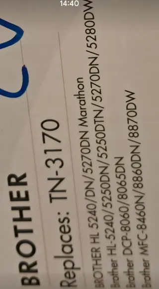 Cartucho de tóner EMSTAR y BROTHER