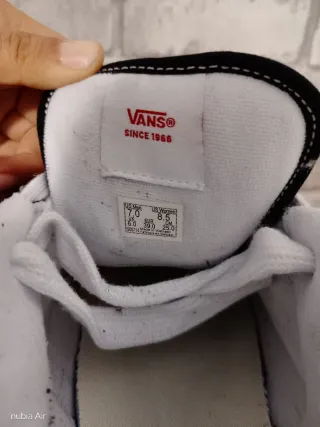 Vans Knu Skool nere/bianche