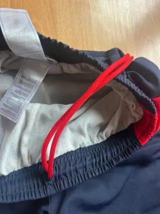 Pantalón Chándal Lacoste Vintage Rojo Blanco S