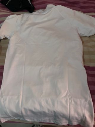 Camiseta deportiva Nike térmica blanca