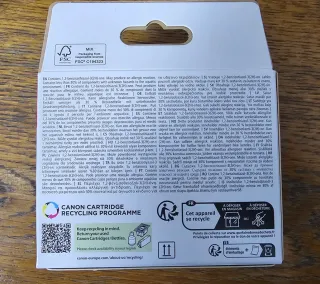 Pack 5 Cartuchos Canon PIXMA 580/581 Original.