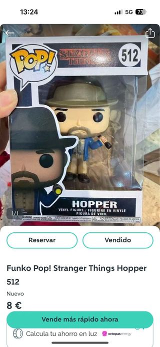 Funko Pop! Stranger Things Hopper 512