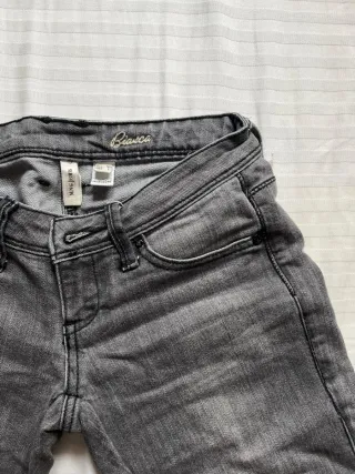 Pantalón Vaquero Negro Talla 38
