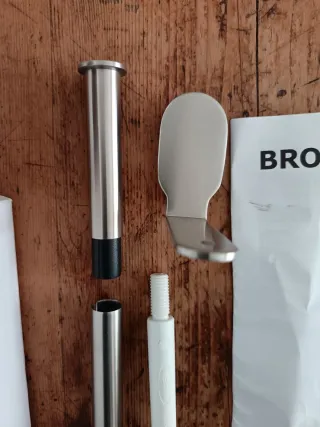 Scopino WC Ikea Brogrund Inox