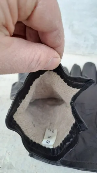 Guanti militari in pelle tg 9