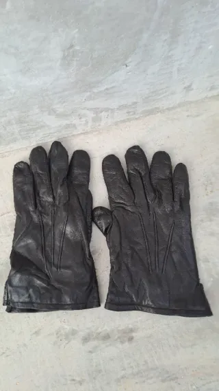 Guanti militari in pelle tg 9