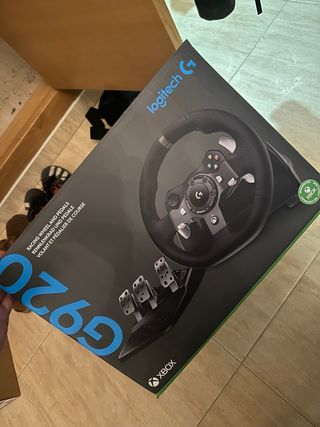 Logitech G920 Volante y Pedales Xbox/PC