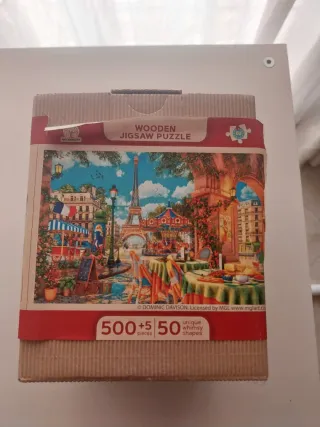 Puzzle Madera París 500+5 Piezas