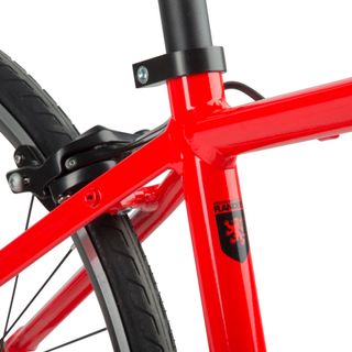 Bicicleta de carretera niños 26 pulgadas Triban 100 roja