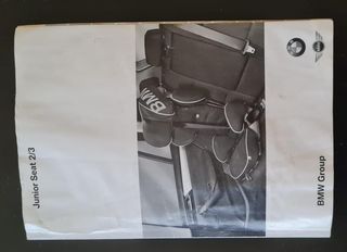 2 Sillas BMW Grupo 2-3/TAKATA MAXI G.2-3 90€unidad