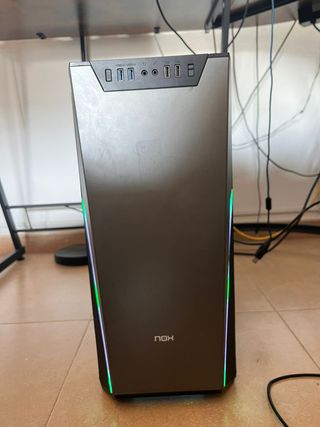 PC Gaming Negro/Gris