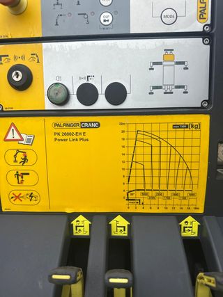 Camión Gancho Palfinger Mercedes Benz