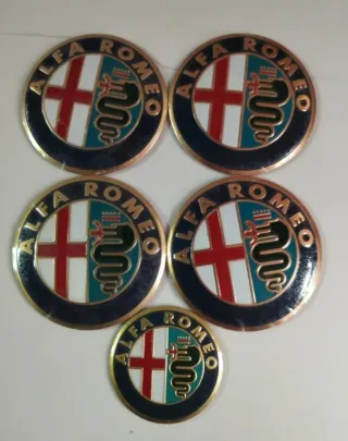 4 Pegatinas Alfa romeo Pegatinas volante gratis