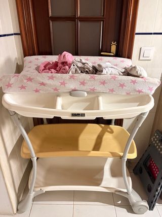 Bañera cambiador bebe
