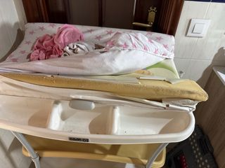 Bañera cambiador bebe