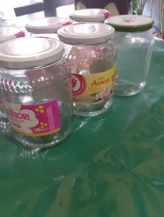 Barattoli in vetro- Set 6 pezzi