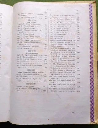 Historia Universal de César Cantú  1877.