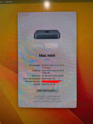 Mac Mini 2018 Space Grey