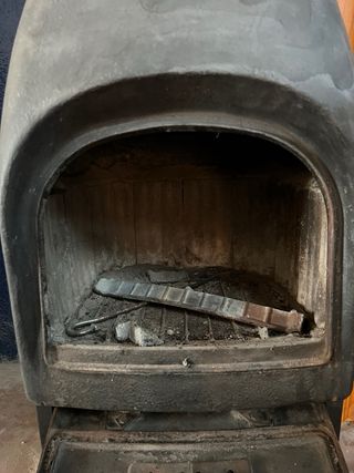 Estufa de leña hierro fundido