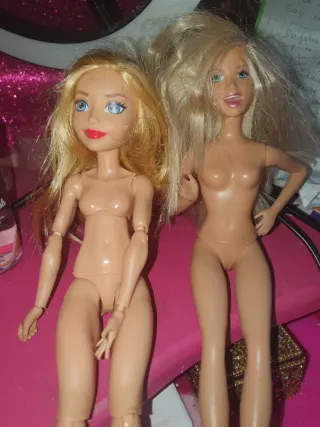 Muñecas rubias articuladas