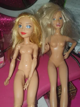 Muñecas rubias articuladas