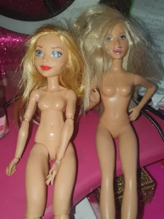 Muñecas rubias articuladas