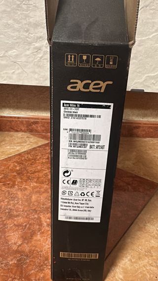 Portátil Acer Nitro 16 AN16-51-74HY Intel Core i7-