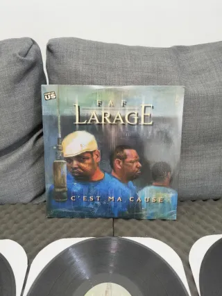 Vinilo Faf Larage C'est Ma Cause Rap Hip Hop