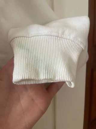 Sudadera Blanca Polo Ralph Lauren con Cremallera