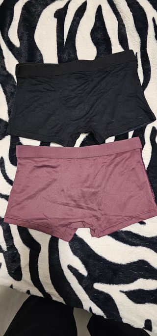 Lote 10 calzoncillos azul y gris