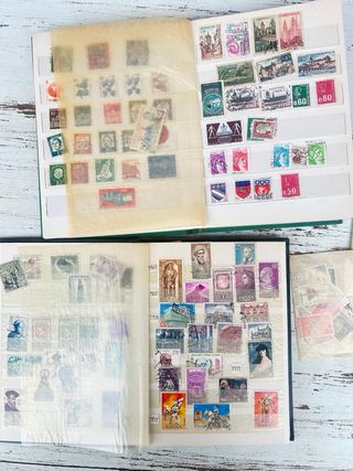 Lote de sellos antiguos España