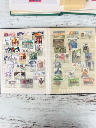 Lote de sellos antiguos España